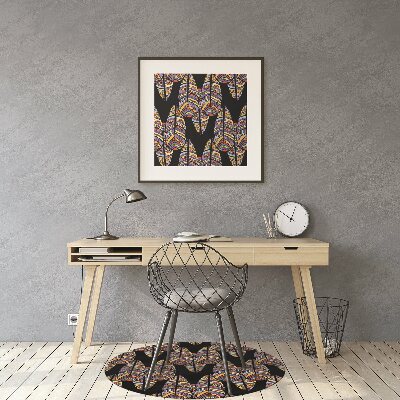 Tapete para cadeira de escritório Arte tribal