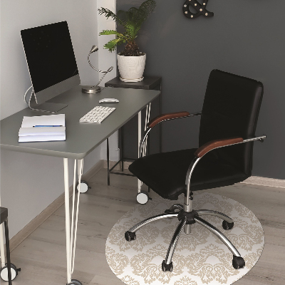 Tapete para cadeira de escritório Padrão floral