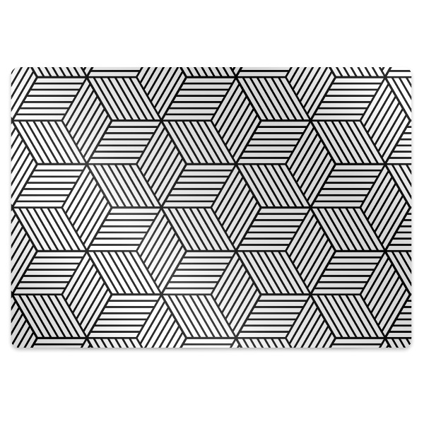 Tapete para escritório Ilusão geométrica