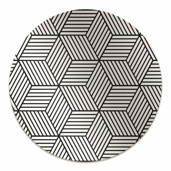 Tapete para escritório Ilusão geométrica