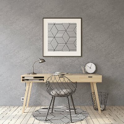 Tapete para escritório Ilusão geométrica
