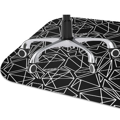 Tapete para cadeira de escritório Sólidos geométricos