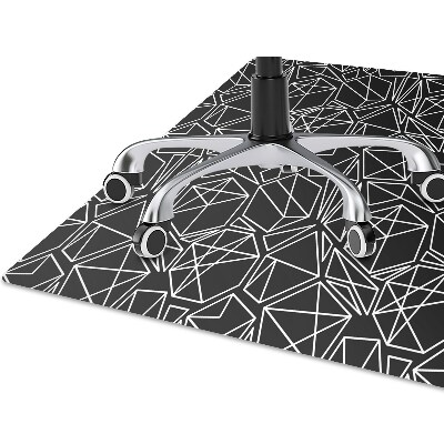 Tapete para cadeira de escritório Sólidos geométricos