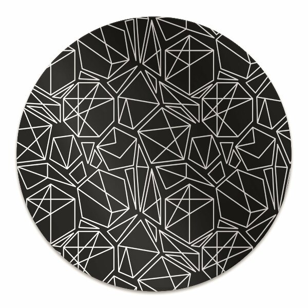 Tapete para cadeira de escritório Sólidos geométricos