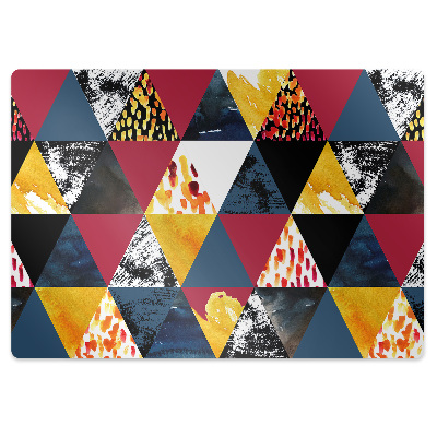 Tapete para escritório Mosaico triangular