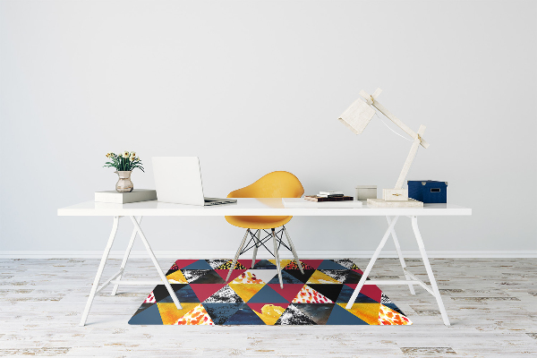 Tapete para escritório Mosaico triangular