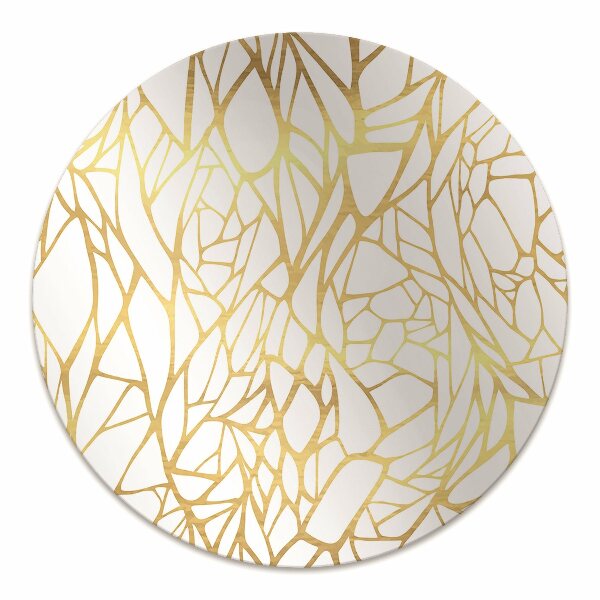 Tapete para escritório ornamento de ouro