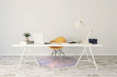 Tapete para cadeira de escritório Folhas de palmeira