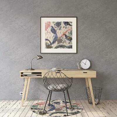Tapete para escritório Codornas pintadas