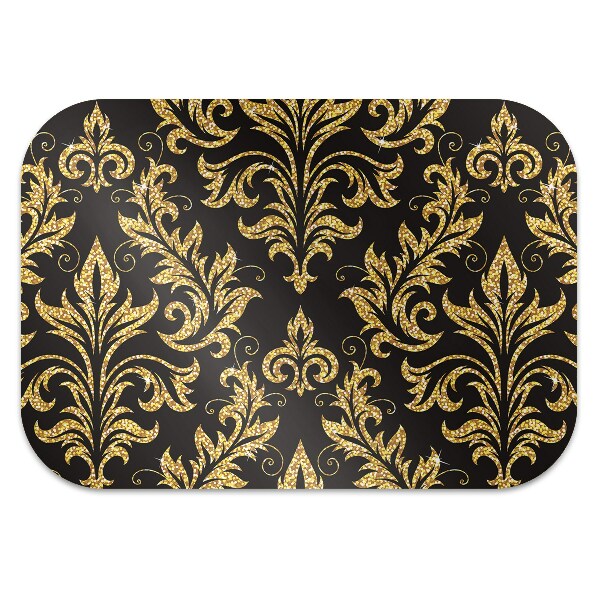 Tapete para escritório ornamento de ouro