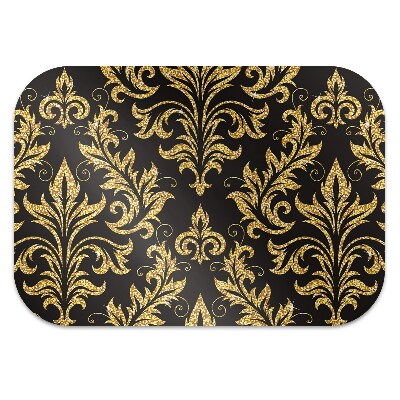 Tapete para escritório ornamento de ouro