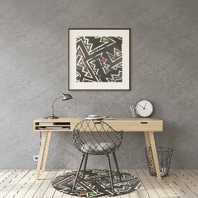 Tapete para cadeira de escritório Grafite