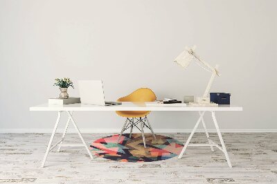 Tapete para cadeira de escritório Abstração de outono