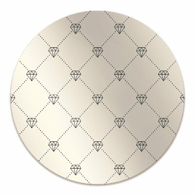 Tapete escritório Padrão de diamante