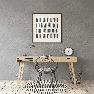 Tapete para cadeira de escritório Linhas abstratas