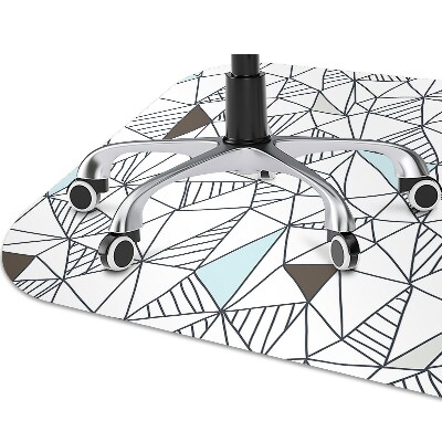 Tapete para escritório Padrão geométrico