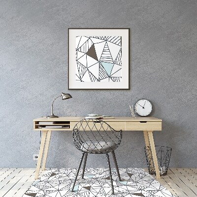 Tapete para escritório Padrão geométrico