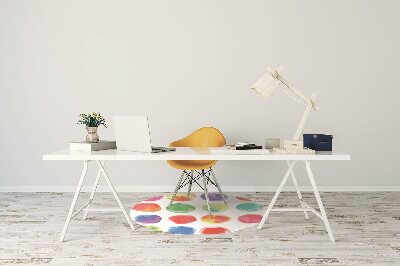 Tapete escritório Pontos pintados