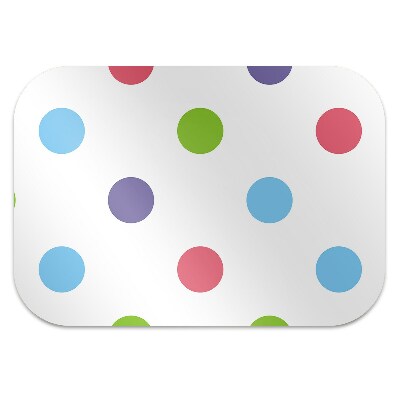 Tapete para escritório Pontos coloridos
