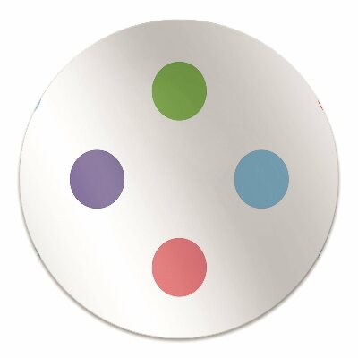 Tapete para escritório Pontos coloridos
