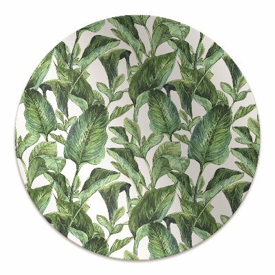 Tapete para cadeira de escritório Folhas tropicais