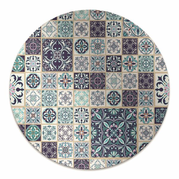 Tapete para cadeira de escritório Lindo patchwork