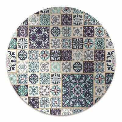 Tapete para cadeira de escritório Lindo patchwork