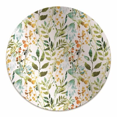 Tapete para escritório Flores Boho