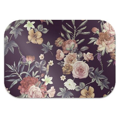 Tapete para cadeira de escritório Flores de jardim