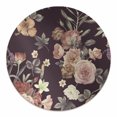 Tapete para cadeira de escritório Flores de jardim