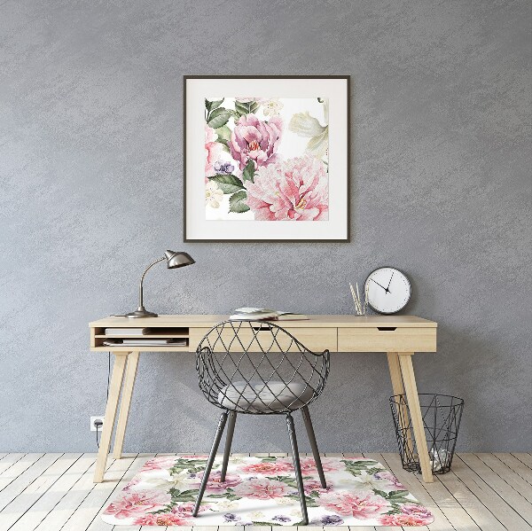 Tapete escritório Flores de arte