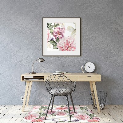 Tapete escritório Flores de arte