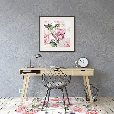 Tapete escritório Flores de arte