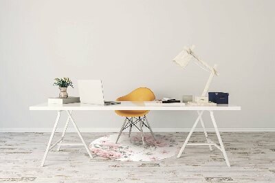 Tapete para cadeira de escritório Flores