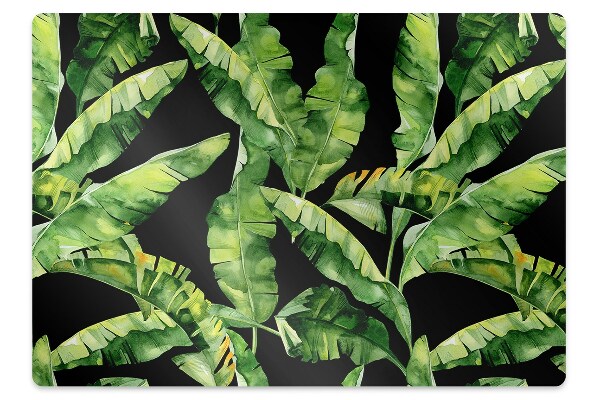 Tapete para cadeira de escritório Folha tropical