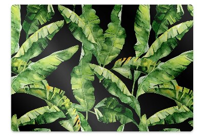 Tapete para cadeira de escritório Folha tropical
