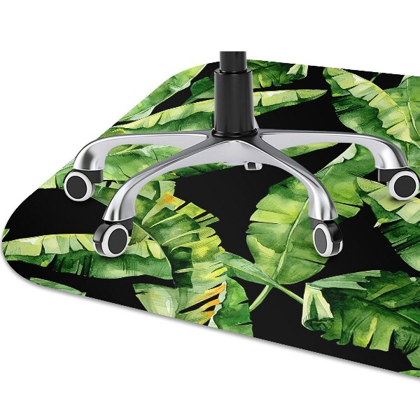 Tapete para cadeira de escritório Folha tropical