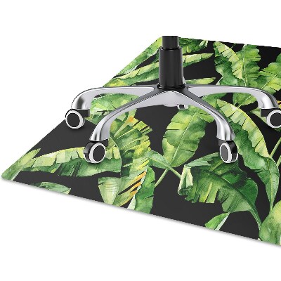 Tapete para cadeira de escritório Folha tropical