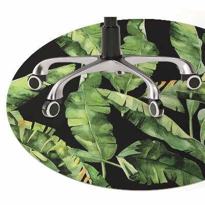 Tapete para cadeira de escritório Folha tropical