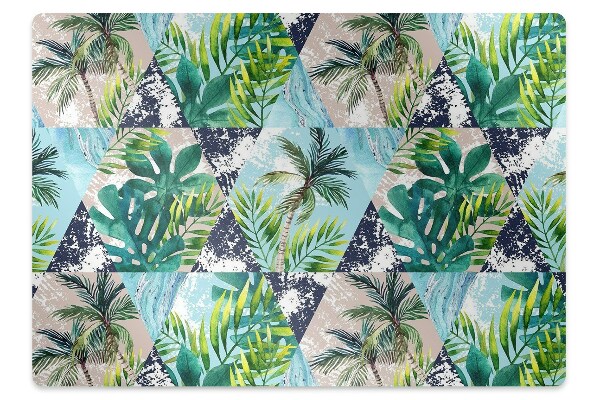 Tapete para escritório Mosaico tropical
