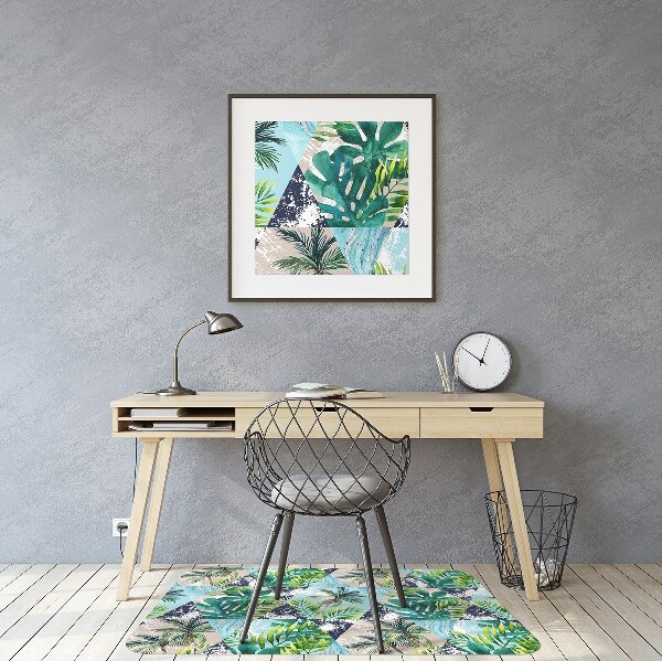 Tapete para escritório Mosaico tropical