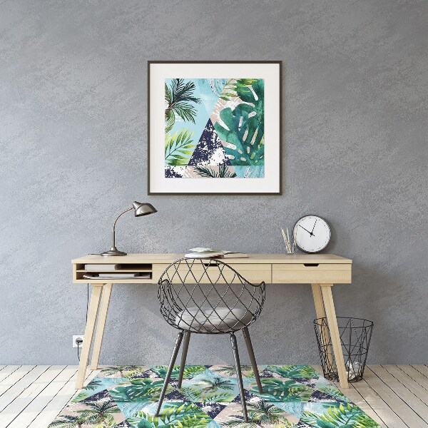 Tapete para escritório Mosaico tropical