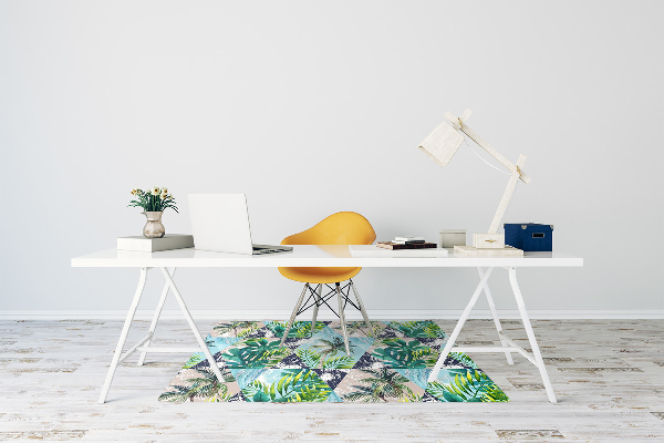 Tapete para escritório Mosaico tropical