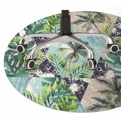 Tapete para escritório Mosaico tropical
