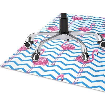 Tapete para escritório Flamingos