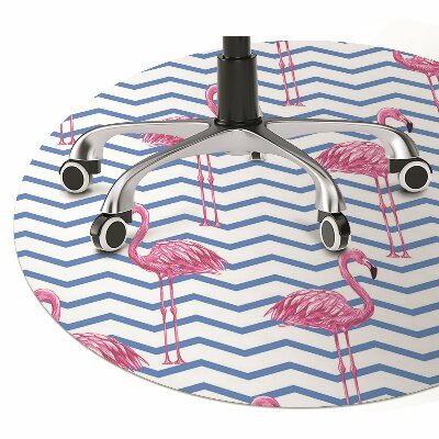 Tapete para escritório Flamingos