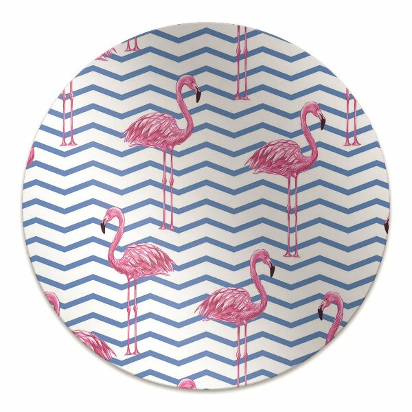 Tapete para escritório Flamingos