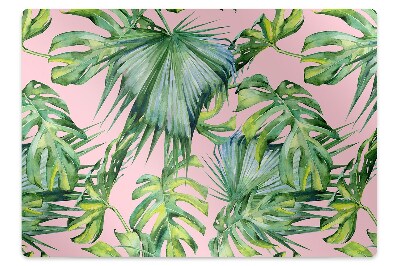 Tapete para cadeira de escritório Arte botânica