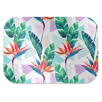 Tapete para cadeira de escritório Flora tropical