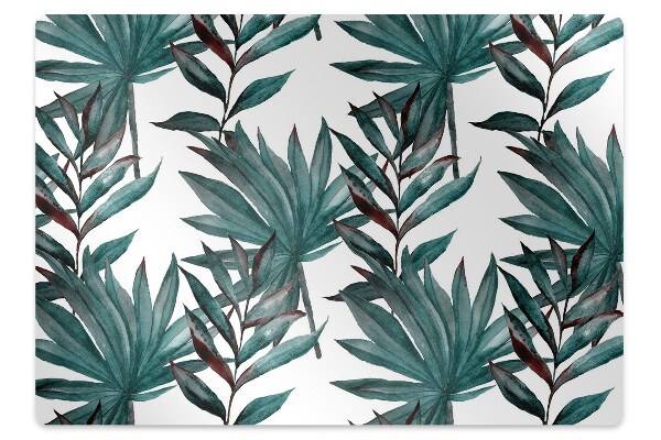 Tapete para escritório Ilustração tropical